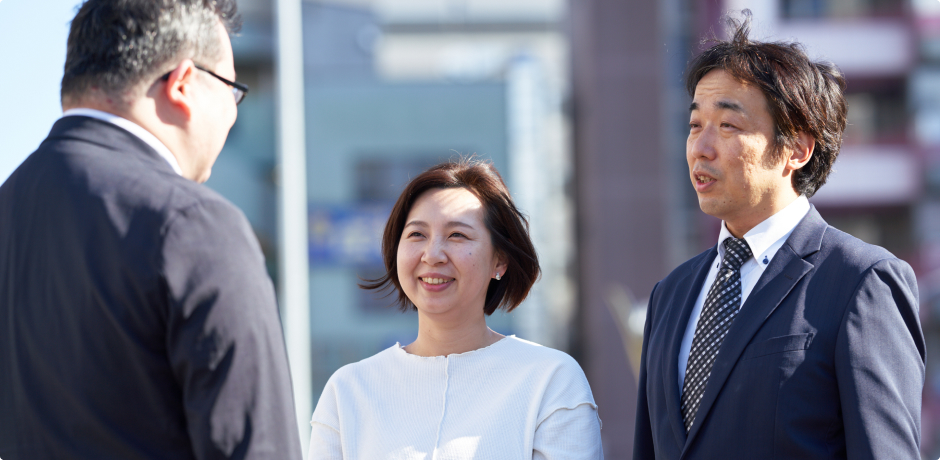 社員インタビューシステム部現場のイメージ画像